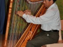 Jesús Huamán, peruanische Harfe